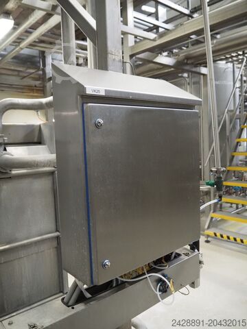 Línea de pasteurización de suero de mantequilla Alfa Laval, Tetra Pak C8-K8M, CP19555, HP-5032/170