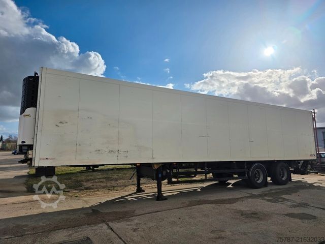 Reefer semitrailer SCHMITZ CARGOBULL City Tiefkühler, 2. Achs drehbar, 3 to Ladebordw
