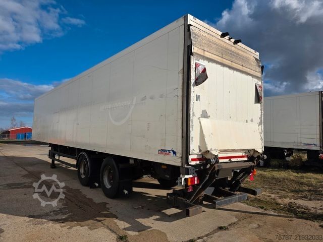 Reefer semitrailer SCHMITZ CARGOBULL City Tiefkühler, 2. Achs drehbar, 3 to Ladebordw
