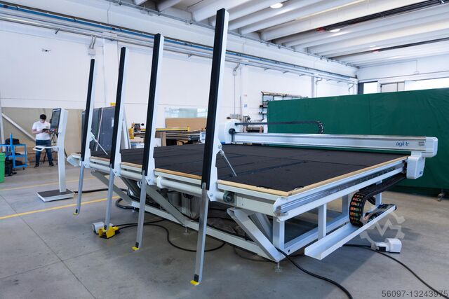 Table de découpe du verre CMS SpA agil tr