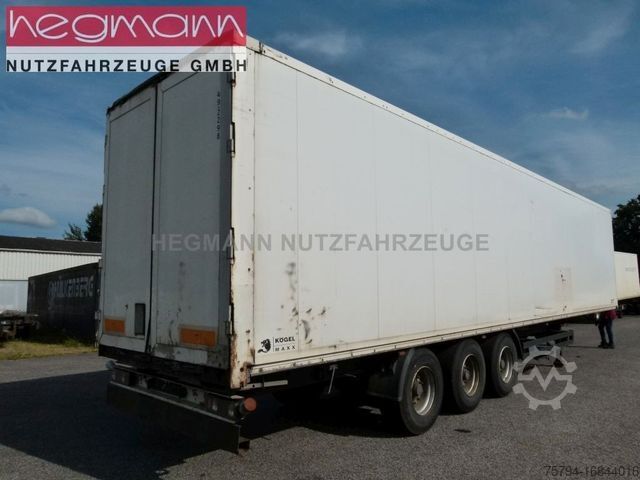 Semirremolque caja KÖGEL SP24, Doppelstock mit Balken, DE