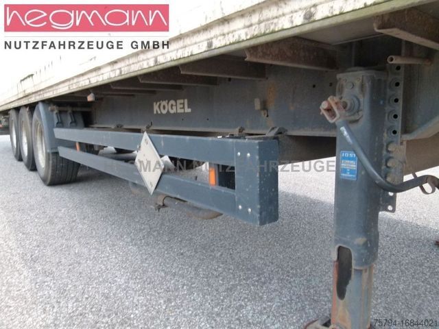 Semirremolque caja KÖGEL SP24, Trommelbremse, deutsch