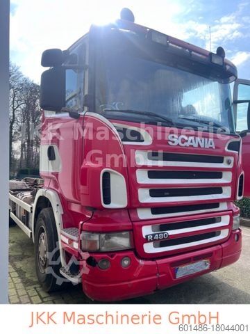 Camião porta-contentores de gancho SCANIA R. 480 Euro5 6 x 2