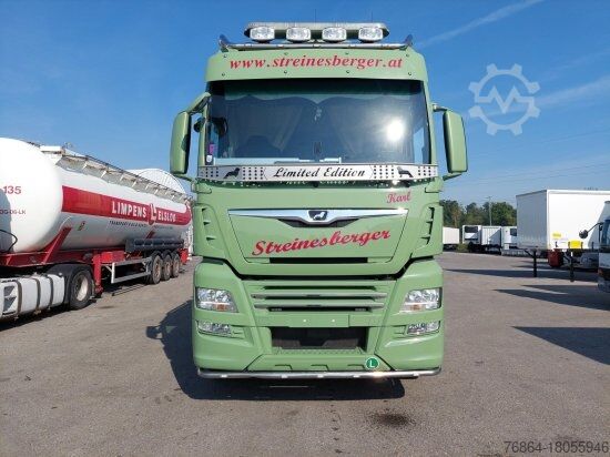 Houttransportwagen MAN TGX 26.500 6X4X4 HOLZTRANSPORTER,  MOTOR NEU  OHNE ANHÄNGER