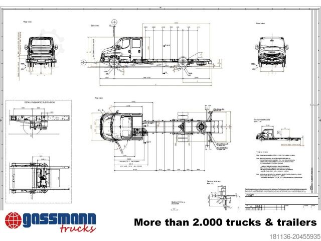 Customized van Iveco Daily 72C18H/P DK 4x2