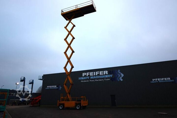 Ollós emelő JLG 203-24 Diesel, 4x4 Drive, 22.3m Working Height, 75