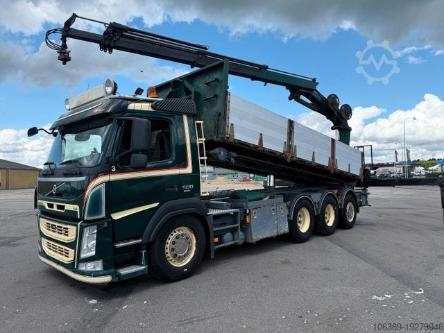 Wywrotka VOLVO FM500 8x4*4 Tipper / Crane HMF2620-K5