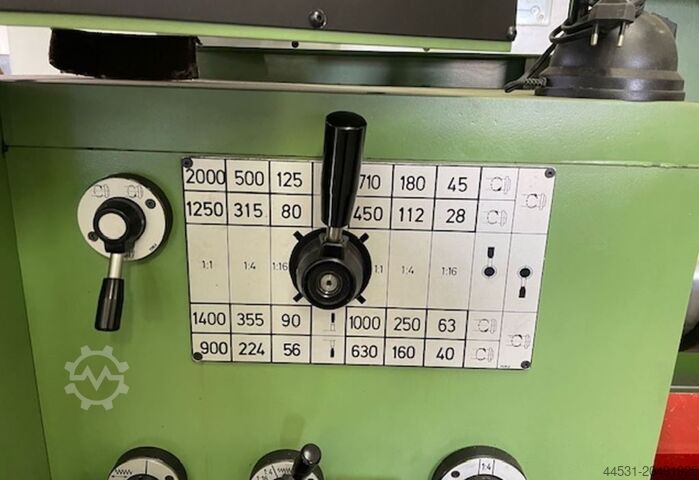 Lead/traction spindle lathe Weisser Junior