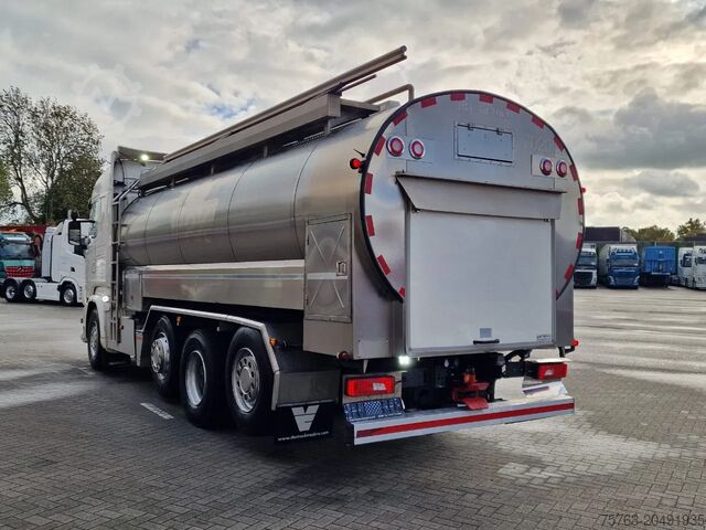 Silo Scania R520 V8 8x2*4 - Tank - 19.000L - 4 compartments...