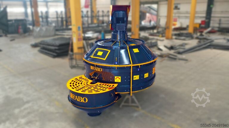 Concrete mixer FABO Concrete planetary mixer Concrete planetary mixer