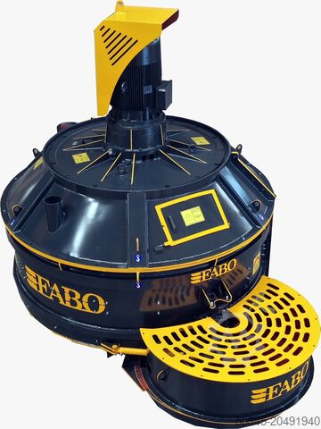 Concrete mixer FABO Concrete planetary mixer Concrete planetary mixer