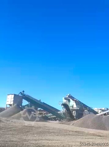 Stone crusher FABO Stone Crusher Second Hand 130-180 tph crushing plant