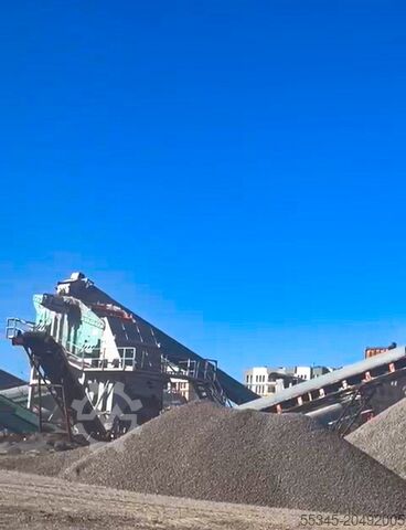 Stone crusher FABO Stone Crusher Second Hand 130-180 tph crushing plant