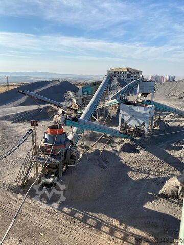 Stone crusher FABO Stone Crusher Second Hand 130-180 tph crushing plant