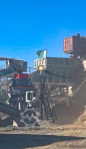 Stone crusher FABO Stone Crusher Second Hand 130-180 tph crushing plant