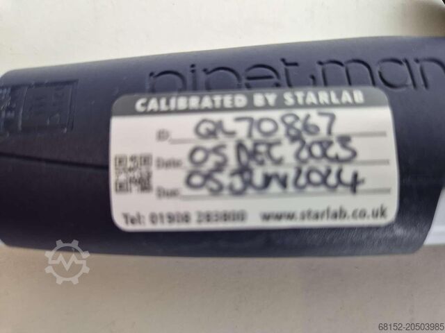 Gilson PIPETMAN P2 0,2–2 μL Einkanalpipette, Farbkennzeichnung: Rot Gilson Pipetman PIPETMAN P2 0.2-2uL