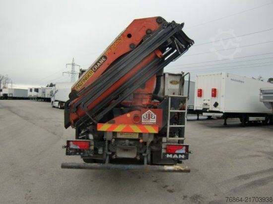 Driezijdige kipper MAN TGA 33.430 6X4 KIPPER, MANUEL, E4 PALFINGER BLATT-BLATT