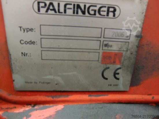 Driezijdige kipper MAN TGA 33.430 6X4 KIPPER, MANUEL, E4 PALFINGER BLATT-BLATT