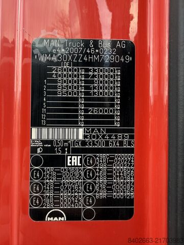 ZGG 120 t tegljač MAN MAN TGX 33.500 6x4 BLS