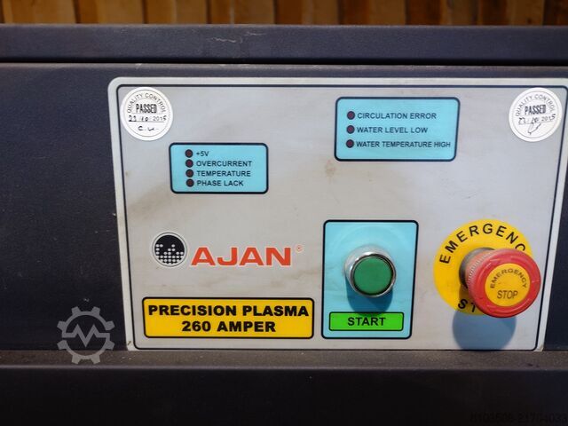 Plazma kesme makinesi Ajan PP15088 AUTO