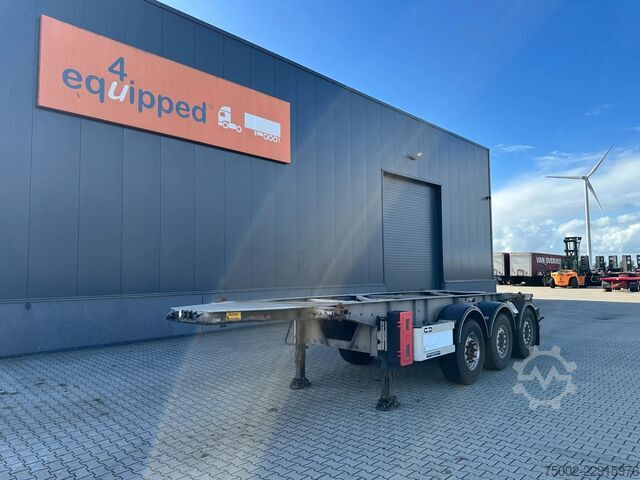  Van Hool 3B2013 20FT ADR CHASSIS / galvanized / MB DISC ...