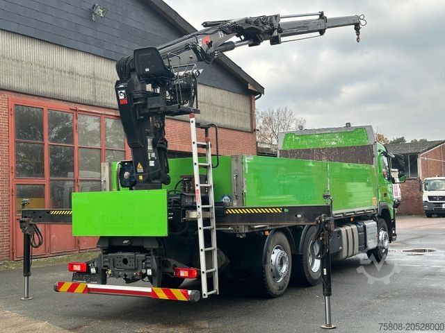 Autokran VOLVO FM420 Baustoff Hiab XS177 Lift/Lenk UVV Waage