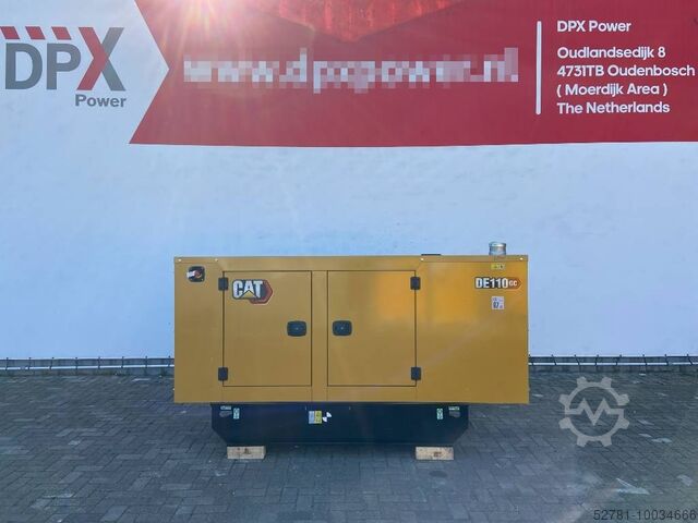 Caterpillar DE110GC - 110 kVA Stand-by Generator - DPX-18208