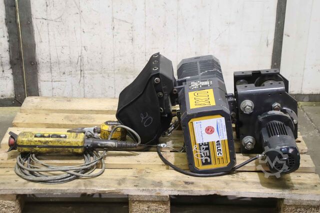 Kettingtakel met loopkat 1000 kg Unelec UX 200UX100 24V2