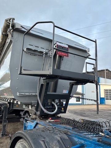 Kippers oplegger KEMPF Aluhalbschalenmulde, SKM 36/3 ARB, 35 cbm