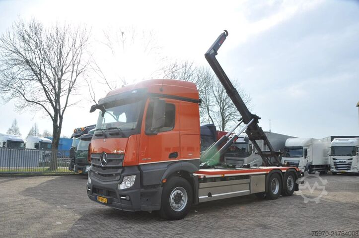 Haakarmsysteem Mercedes-Benz Actros 2845 6X2 HIAB MultiLift HAAKARM