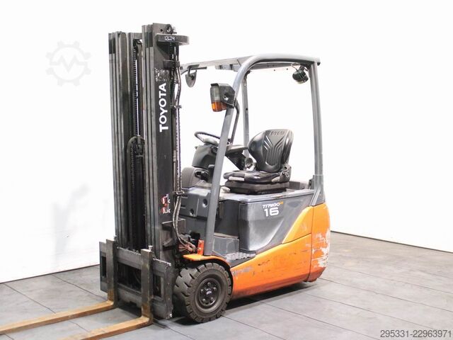 Elektrische vorkheftruck 3 wielen Toyota 8 FBEKT 16