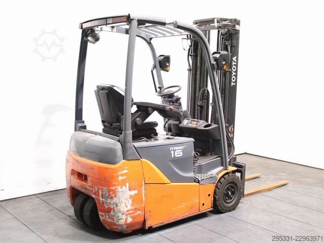 Elektrische vorkheftruck 3 wielen Toyota 8 FBEKT 16