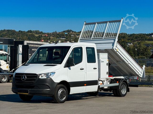 Φορτηγό ανατρεπόμενο βαν MERCEDES-BENZ Sprinter 514 CDI Kipper * Doppel Kabine!