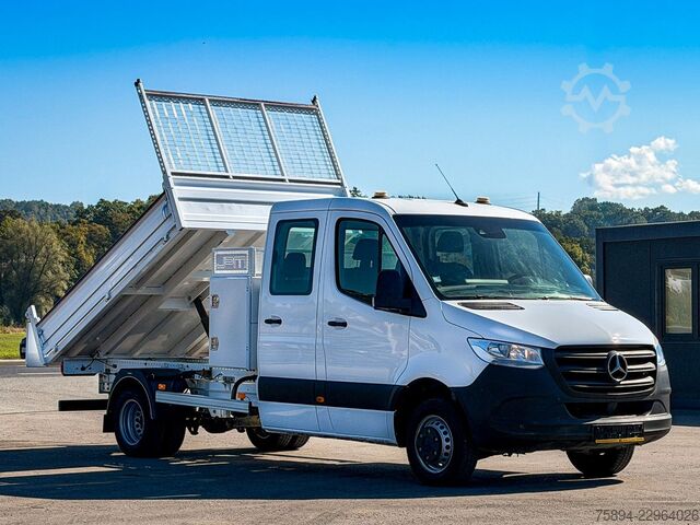 Φορτηγό ανατρεπόμενο βαν MERCEDES-BENZ Sprinter 514 CDI Kipper * Doppel Kabine!