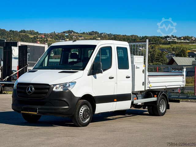 Φορτηγό ανατρεπόμενο βαν MERCEDES-BENZ Sprinter 514 CDI Kipper * Doppel Kabine!