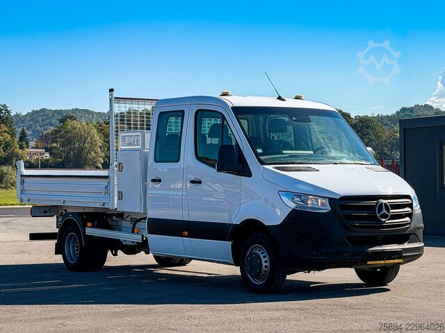 Φορτηγό ανατρεπόμενο βαν MERCEDES-BENZ Sprinter 514 CDI Kipper * Doppel Kabine!