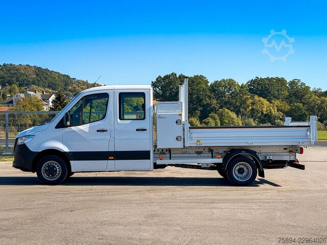 Φορτηγό ανατρεπόμενο βαν MERCEDES-BENZ Sprinter 514 CDI Kipper * Doppel Kabine!