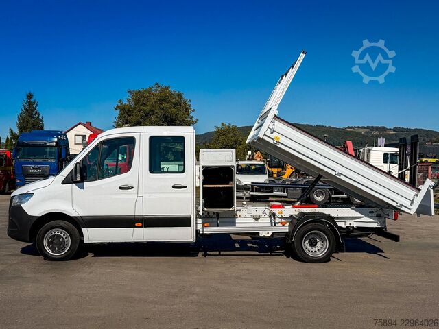 Φορτηγό ανατρεπόμενο βαν MERCEDES-BENZ Sprinter 514 CDI Kipper * Doppel Kabine!