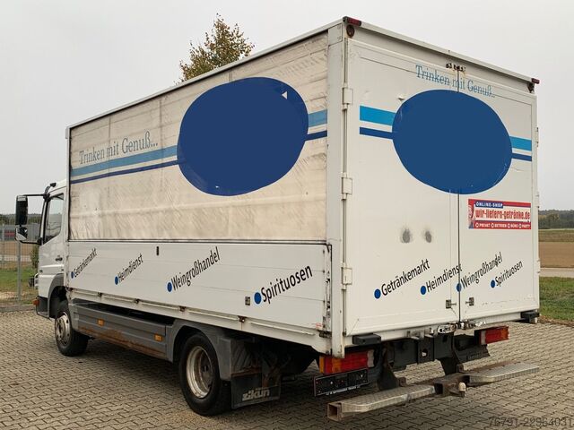 Samochód do przewozu napojów MERCEDES-BENZ Atego 916 816L_ 5m kurz_ Klima_ Bordwände_ Türen