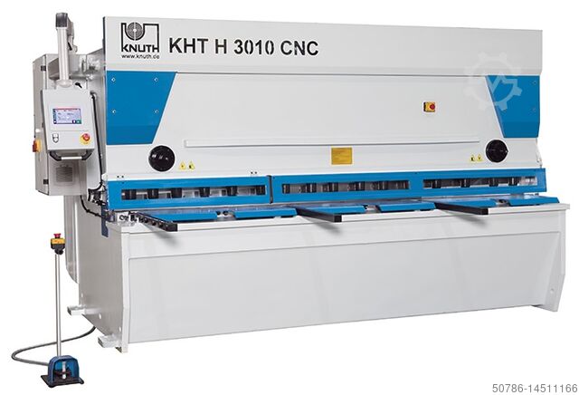 KNUTH Werkzeugmaschinen KHT H 3010 CNC + Blechhochhaltevorricht