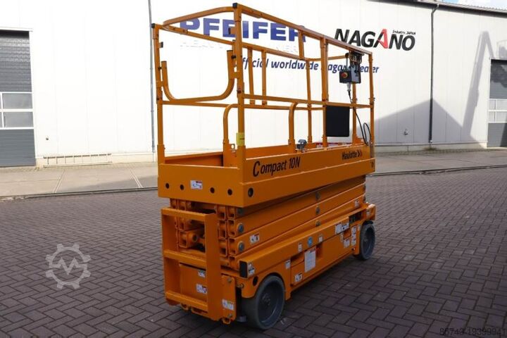 Scissor lift Haulotte Compact 10N Valid Inspection, *Guarantee! 10m Work