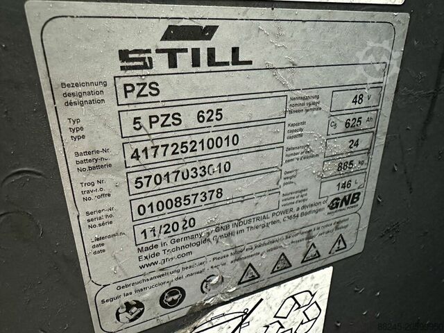 VS-22468 Elektrisk triplex gaffeltruck Still RX20-16 årsmodell 2020 STILL RX20-16