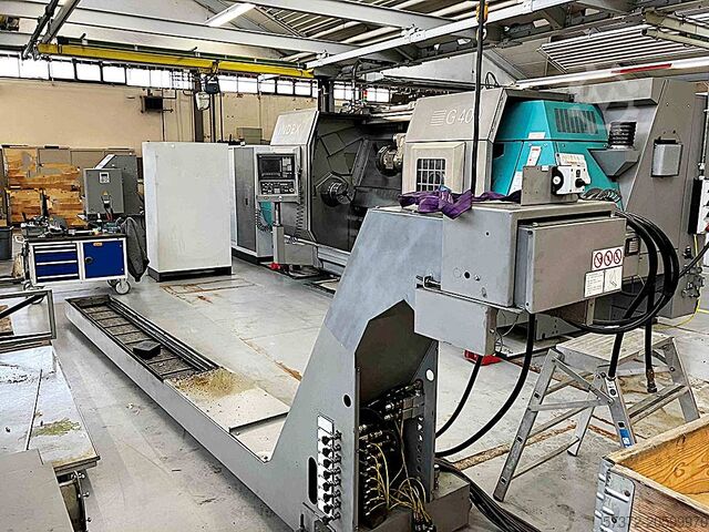 CNC esztergáló és maró központ Index G 400