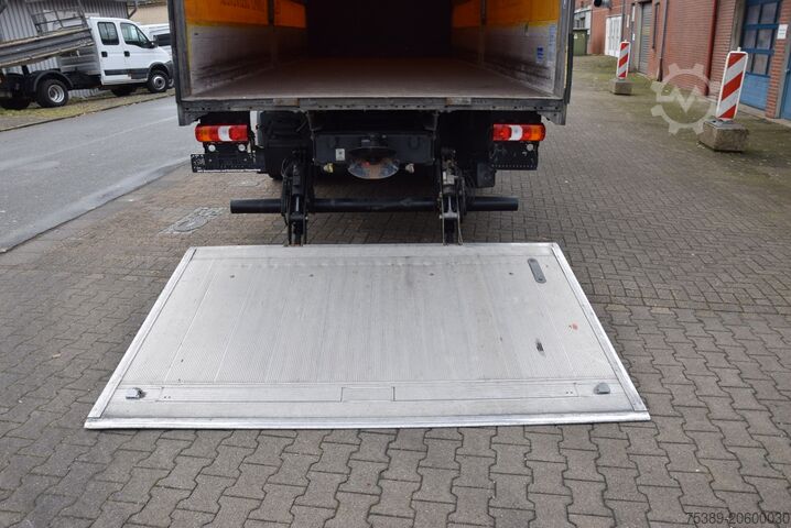 Flaklastbil med kapell Mercedes-Benz Atego II 1221 Schiebeplane Klima Standheizung