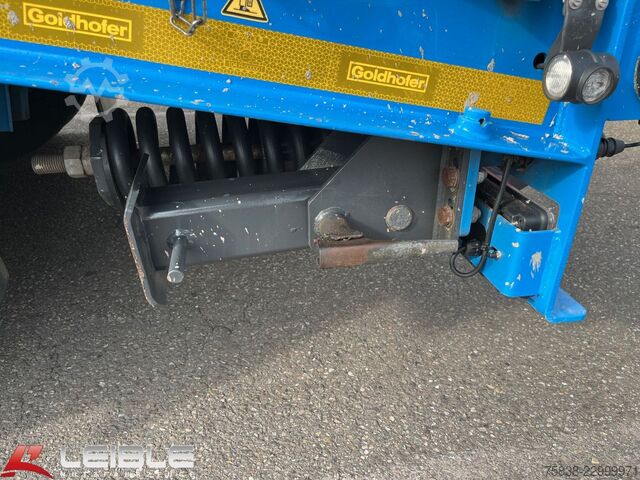 Dieplader oplegger GOLDHOFER TU3 Expert 3657*Baggermulde*mech. Rampen*TOP*