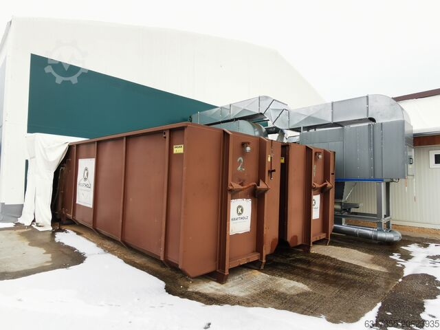 Afrolspanencontainer Bruns Abroll-Späne-Behälter