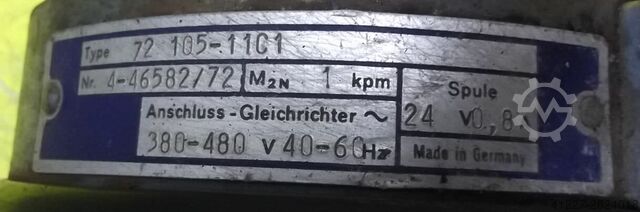 Tandwielmotor 0,18 kW 19 tpm Bauer DO80/85