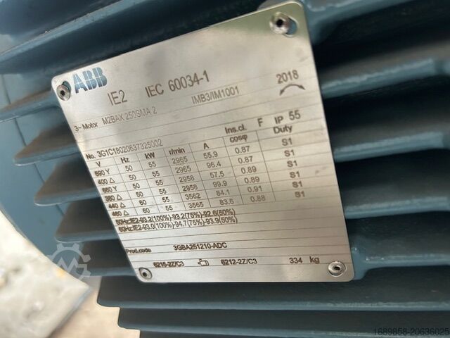 Elektromos motor ABB IE2 IEC 60034-1