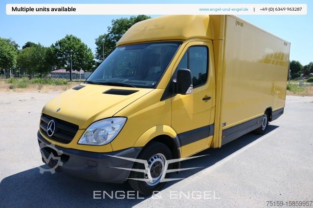 Boxvogn mercedes-benz SPRINTER 310 CDI MAXI EURO-5 KOFFER DURCHGANG REGALE KAMERA
