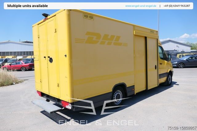 Boxvogn mercedes-benz SPRINTER 310 CDI MAXI EURO-5 KOFFER DURCHGANG REGALE KAMERA